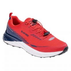 Męskie Wodoodporne Buty Turystyczne Mostar. Czerwone buty trekkingowe męskie Hi-tec, z gumy, bez zapięcia, trekkingowe. Za 243.75 zł.