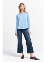 Rich & Royal Koszulka w kolorze błękitnym rozmiar: S. Niebieskie bluzki damskie Rich & Royal, s, bez wzorów, z bawełny, bez kołnierzyka, bez ramiączek. Za 104.39 zł.