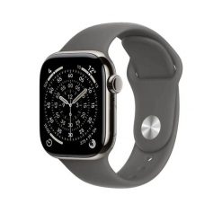 Zegarek smartwatch Apple Series 11 Tytanowy Szary. Szare, cyfrowe zegarki męskie Apple. Za 4,818.50 zł.