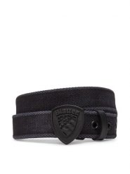 Blauer Pasek Męski S5SHIL02/BEL Czarny. Czarne paski męskie Blauer, bez wzorów, z materiału. Za 179.99 zł.