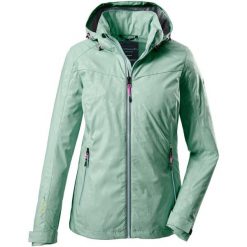 Kurtka damska Killtec - Vojak WMN SOFTSHELL JCKT B. Zielone kurtki damskie KILLTEC, bez wzorów, z softshellu, bez kaptura. W wyprzedaży za 200.00 zł.