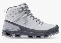 Buty trekkingowe damskie On Running Cloudrock 2 Wodoodporne Jasnoszare. Szare obuwie trekkingowe damskie On Running. Za 872.50 zł.