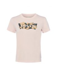 Levi's T-shirt Kobiety Bawełna różowy, M. Czerwone t-shirty damskie Levi's, m, bez wzorów, z bawełny, bez kołnierzyka. Za 89.95 zł.