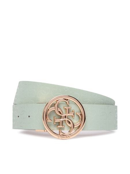 Guess Pasek Damski BW9319 P6135 Beżowy. Brązowe paski damskie Guess, z aplikacjami, ze skóry. Za 239.99 zł.