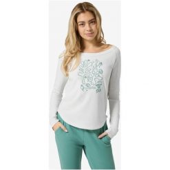 Bluza damska SUPER.NATURAL W Under The Sea Crew. Białe bluzy z nadrukiem damskie Super.natural, m, z dzianiny. Za 559.99 zł.