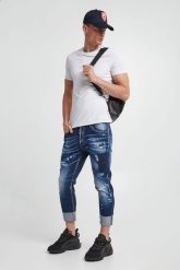 Jeansy męskie Sailor Jean DSQUARED2. Jeansy męskie Dsquared2. W wyprzedaży za 2,436.75 zł.