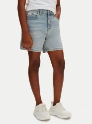 Calvin Klein Jeans Szorty jeansowe LVCKSJC19G Niebieski jasny Regular Fit. Niebieskie spodnie dziewczęce Calvin Klein Jeans, z bawełny. Za 209.99 zł.