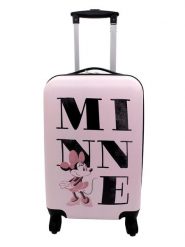Disney Minnie Mouse Walizka w kolorze jasnoróżowym - 35 x 59 x 21 cm rozmiar: onesize. Różowe walizki Disney Minnie Mouse, bez wzorów, z materiału. Za 239.99 zł.