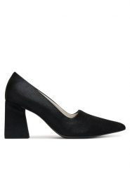 HÖGL Czółenka 0-187547-32000 Granatowy. Niebieskie czółenka damskie HÖGL, bez wzorów, ze skóry, bez obcasa. Za 699.99 zł.