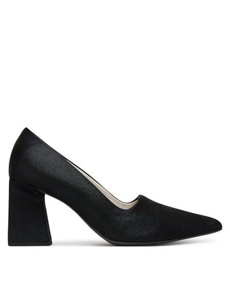 HÖGL Czółenka 0-187547-32000 Granatowy. Niebieskie czółenka damskie HÖGL, bez wzorów, ze skóry, bez obcasa. Za 699.99 zł.