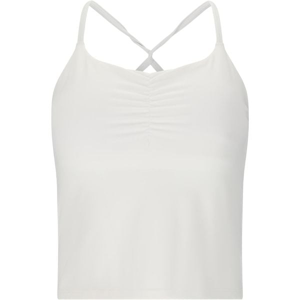 Damski tank top Athlecia Ashly. Białe topy damskie Athlecia, bez wzorów, bez ramiączek. Za 219.50 zł.