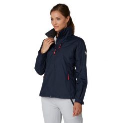 Kurtka żeglarska damska Helly Hansen Crew Hooded Midlayer. Niebieskie kurtki damskie Helly Hansen, xl, bez wzorów, z syntetyku, bez kaptura. Za 955.00 zł.