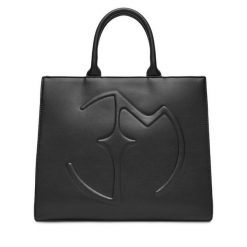 Torebka Eva Minge. Czarne torebki klasyczne damskie Eva Minge, bez wzorów, bez dodatków. Za 239.99 zł.