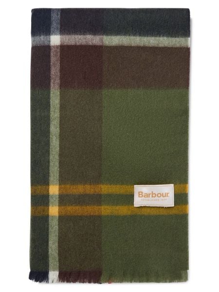 Barbour Szalik Kobiety Wełna jagnięca zielony|niebieski|czerwony, 48. Czerwone szaliki i kominy damskie Barbour, bez wzorów, z tkaniny. Za 399.95 zł.