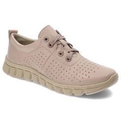 Beżowe Półbuty Pollonus Wygodne Skórzane Obuwie. Brązowe półbuty damskie Pollonus, bez wzorów, ze skóry, eleganckie, bez obcasa, na obcasie. Za 289.00 zł.