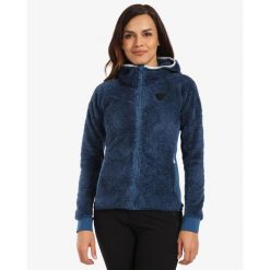 Damska bawełniana bluza z kapturem Kilpi NORKA-W. Niebieskie bluzy z kapturem damskie Kilpi, l, z bawełny. Za 298.12 zł.