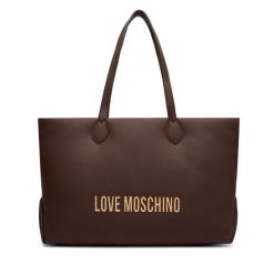 Torebka LOVE MOSCHINO. Brązowe torebki klasyczne damskie Love Moschino, bez wzorów, bez dodatków. Za 849.99 zł.