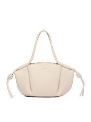 GINO ROSSI Torebka RC-19683 Écru. Torebki klasyczne damskie Gino Rossi, bez wzorów, z materiału, bez dodatków. Za 299.99 zł.