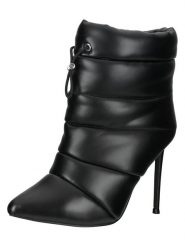 Steve Madden Botki w kolorze czarnym na obcasie rozmiar: 41. Czarne botki damskie Steve Madden, z materiału, eleganckie, bez obcasa, na obcasie, bez zapięcia. Za 217.99 zł.