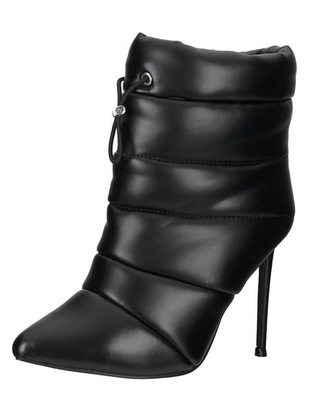 Steve Madden Botki w kolorze czarnym na obcasie rozmiar: 41. Czarne botki damskie Steve Madden, z materiału, eleganckie, bez obcasa, na obcasie, bez zapięcia. Za 217.99 zł.