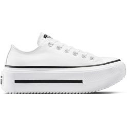Buty sportowe Converse Ct As Lift Double Stack. Białe buty sportowe na co dzień męskie Converse, z materiału, bez zapięcia, trekkingowe. Za 590.00 zł.