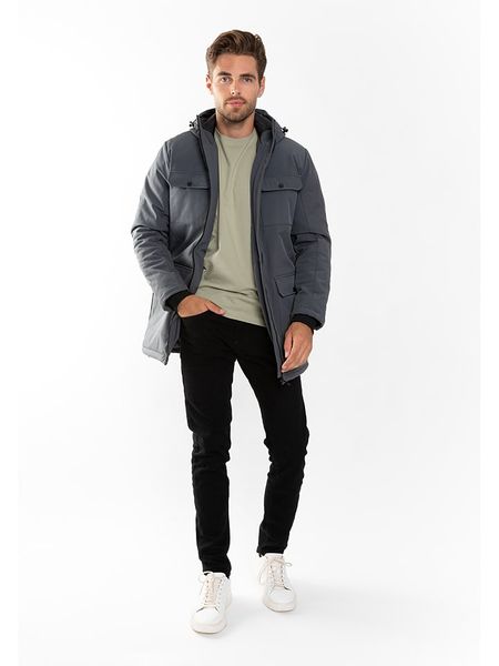 Northwood Parka "Nils" w kolorze szarym rozmiar: M. Szare parki męskie Northwood, m, bez wzorów. Za 353.27 zł.