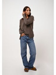 AUTHENTIC CASHMERE Kaszmirowy kardigan "Caron" w kolorze brązowym rozmiar: L. Brązowe kardigany damskie AUTHENTIC CASHMERE, l, bez wzorów, z kaszmiru. Za 347.25 zł.