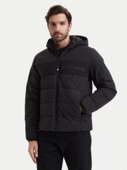 Tommy Hilfiger Kurtka zimowa MW0MW45273 Czarny Regular Fit. Czarne kurtki męskie Tommy Hilfiger, na zimę, m, bez wzorów, z syntetyku, bez kaptura. Za 1,299.00 zł.