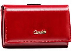 Portfel damski 4U Cavaldi czerwony PX23-20-BL. Czerwone portfele damskie 4U Cavaldi, bez wzorów, ze skóry. Za 51.99 zł.
