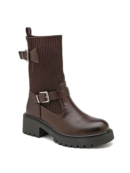 Sixth Sens Sztyblety w kolorze brązowym rozmiar: 37. Brązowe botki damskie Sixth Sens, sportowe, bez obcasa, bez zapięcia. Za 191.88 zł.