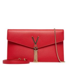Torebka Valentino. Czerwone torebki klasyczne damskie Valentino, bez wzorów, bez dodatków. Za 439.99 zł.