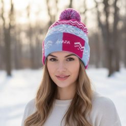 Czapka zimowa z haftem KEEZA. Czapki męskie KEEZA, na zimę, bez wzorów, sportowe. Za 58.00 zł.