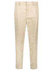 True Religion Spodnie chino w kolorze beżowym rozmiar: W24. Brązowe spodnie materiałowe damskie True Religion, bez wzorów. Za 171.28 zł.