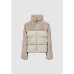 Kurtka puchowa Kobieta ONLY ONLWANJA FUR PUFFER MIX JACKET NOOS OT. Brązowe kurtki damskie Only, na zimę, bez wzorów, z puchu, bez kaptura. W wyprzedaży za 320.35 zł.