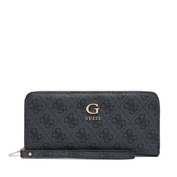 Portfel Guess. Czarne portfele damskie Guess, z aplikacjami. Za 294.99 zł.