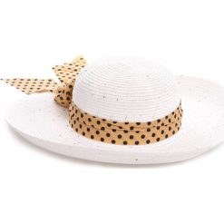 Kremowy Kapelusz Summer Love. Białe kapelusze damskie Born2be, bez wzorów. Za 29.99 zł.