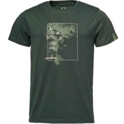 T-shirt męski Loap Bohor w kolorze zielonym. Zielone t-shirty męskie ZSPORT, m, bez wzorów, z bawełny, bez kołnierzyka. Za 152.99 zł.