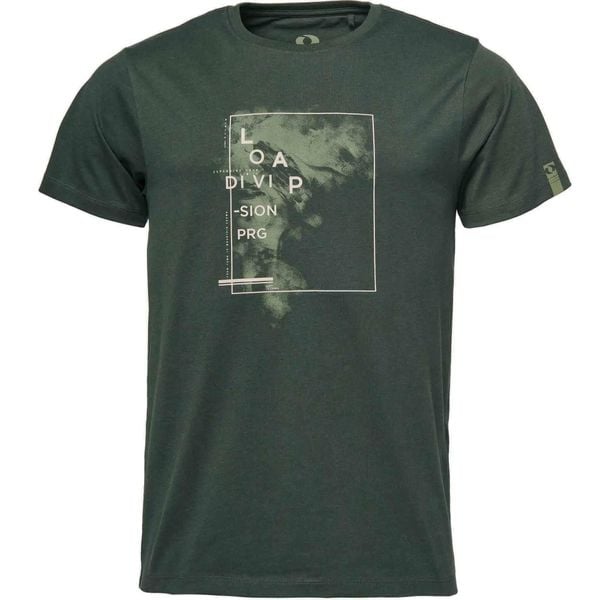 T-shirt męski Loap Bohor w kolorze zielonym. Zielone t-shirty męskie ZSPORT, m, bez wzorów, z bawełny, bez kołnierzyka. Za 151.99 zł.