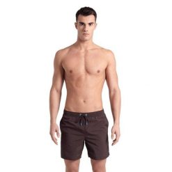 Spodenki szorty męskie krótkie plażowe Arena Solid Boxer. Brązowe kąpielówki męskie Arena, m, bez wzorów, do pływania. Za 171.98 zł.