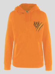 Plein Sport Bluza w kolorze pomarańczowym rozmiar: M. Pomarańczowe bluzy sportowe damskie Plein Sport, m, bez wzorów, z bawełny, bez ramiączek, z kapturem. Za 210.81 zł.