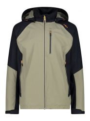 CMP Kurtka funkcyjna w kolorze beżowo-czarnym rozmiar: 52. Brązowe kurtki outdoor męskie CMP, bez wzorów, bez kaptura. Za 156.61 zł.