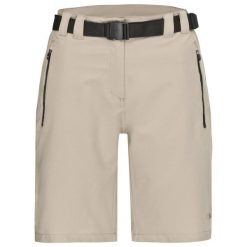 Spodenki trekkingowe damskie CMP Bermuda. Szare szorty damskie CMP, bez wzorów, z elastanu, sportowe. Za 73.99 zł.