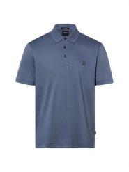 BOSS koszulka polo - Parris Mężczyźni Bawełna (100%) niebieski, S. Niebieskie koszulki polo męskie Boss, m, bez wzorów, z bawełny, bez ramiączek. Za 429.95 zł.