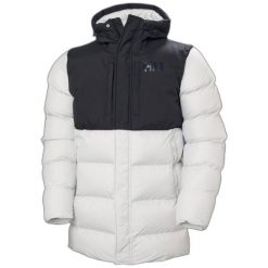 Kurtka Helly Hansen active puffy long. Białe kurtki męskie Helly Hansen, xl, bez wzorów, z materiału, klasyczne, bez kaptura. Za 1,100.50 zł.