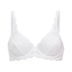 Triumph Biustonosz z fiszbinami Amourette 300 biały female biały 70G. Białe biustonosze sportowe damskie Triumph, z aplikacjami, z koronki. Za 169.00 zł.