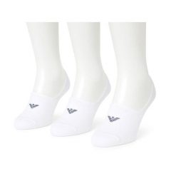 Skarpety mikrostopki Emporio Armani Calza 3-Pack. Białe skarpetki damskie EMPORIO ARMANI CONNECTED, bez wzorów. Za 79.00 zł.