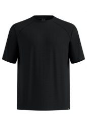 Koszulka z krótkim rękawem męska Odlo CUBIC T-shirt crew neck s/s. Czarne t-shirty męskie Odlo, m, bez wzorów, z dzianiny, bez kołnierzyka. Za 249.99 zł.