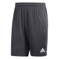 Spodenki męskie adidas All Set 9-Inch Shorts. Szare szorty męskie Adidas, bez wzorów, sportowe. Za 99.99 zł.