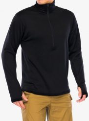 Bluza termoaktywna męska Helikon-Tex US LVL 2. Czarne bluzy bez kaptura męskie HELIKON-TEX, m, z elastanu. Za 153.99 zł.
