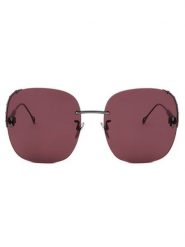 ISABEL MARANT ÉTOILE Damskie okulary przeciwsłoneczne w kolorze srebrno-ciemnoczerwonym rozmiar: 61. Czerwone okulary przeciwsłoneczne damskie ISABEL MARANT ÉTOILE. Za 260.99 zł.